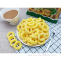 Vegetable chicken flavor crispy snacks ring puffed food